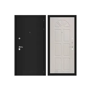 Входная дверь Labirint CLASSIC шагрень черная 15 - Алмон 25